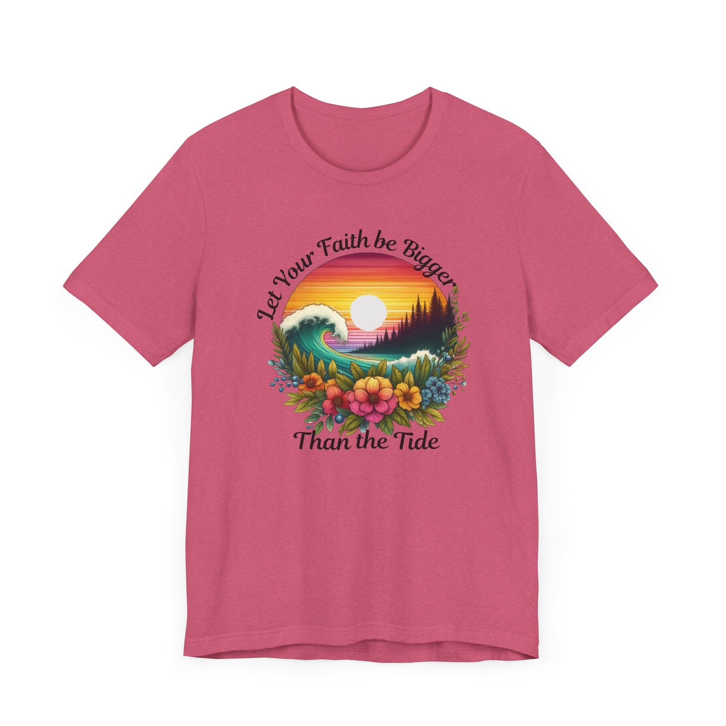 Nature Vibes T-Shirt, Inspirational Faith Shirt, Positive Outdoor Adventure Tee, Gift for Nature Lovers, Motivational Apparel