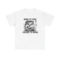 Born to Fish Forced to Work T Shirt, Funny Fishing Graphic Tee, Outdoorsman Gift, Angler Humor Shirt, Fishermans Tee