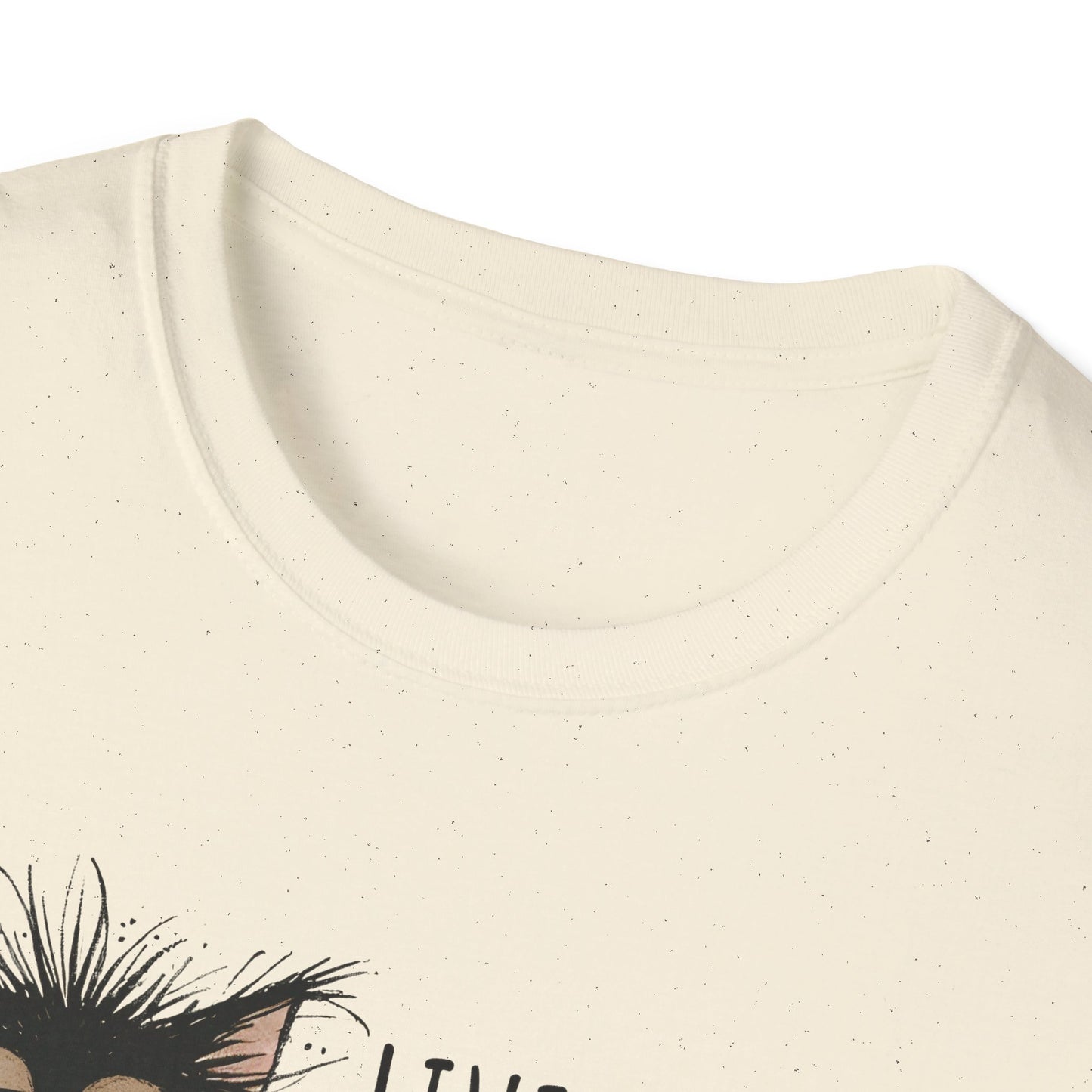 Tired Graphic T-Shirt  Frazzled Black Cat Coffee Tee  Funny Exhausted Cat Lover Shirt Unisex Humor Pet Tee