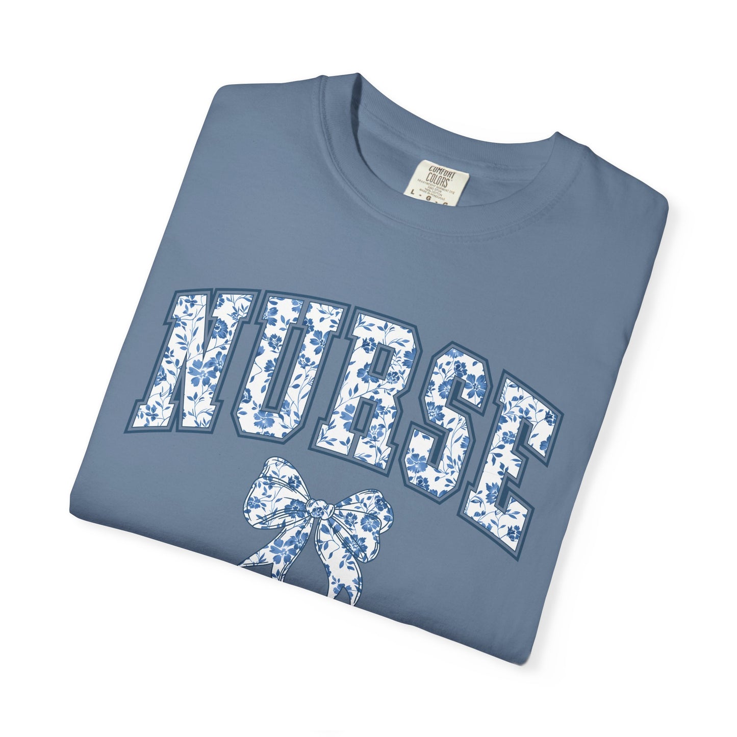 Nurse Chinoiserie Coquette T-Shirt, Top Tee, Medical Fashion Top, RN Shirt, Unisex Healthcare Apparel