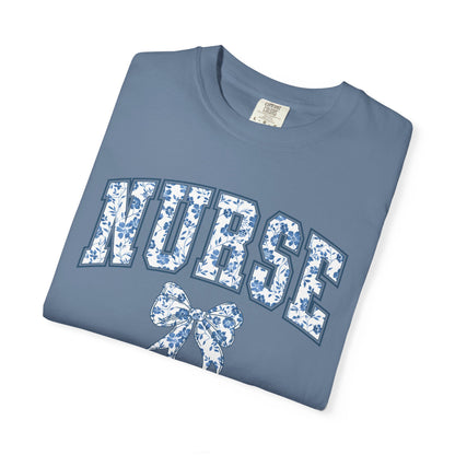 Nurse Chinoiserie Coquette T-Shirt, Top Tee, Medical Fashion Top, RN Shirt, Unisex Healthcare Apparel