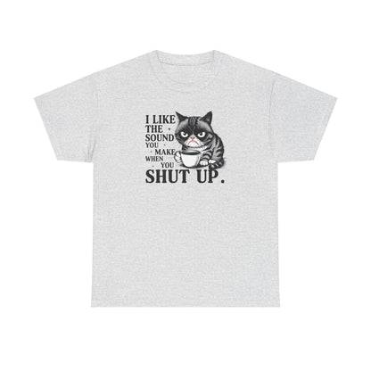 Funny Cat Graphic Tee, Cat Lover Gift, Humor T-Shirt, Quirky Cotton Shirt, Unique Gift for Friends