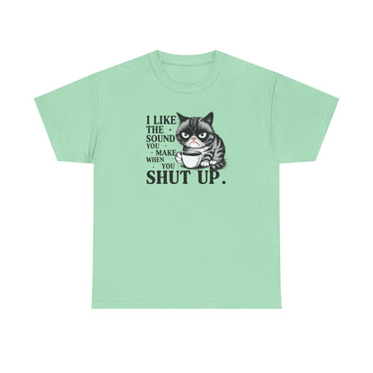 Funny Cat Graphic Tee, Cat Lover Gift, Humor T-Shirt, Quirky Cotton Shirt, Unique Gift for Friends