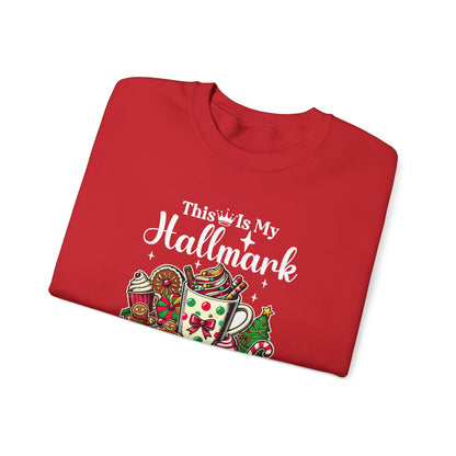 This Is My Hallmark Christmas Movie Watching Shirt Sweatshirt | Holiday Hot Cocoa Gingerbread