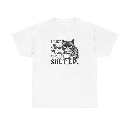 Funny Cat Graphic Tee, Cat Lover Gift, Humor T-Shirt, Quirky Cotton Shirt, Unique Gift for Friends