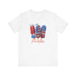 Patriotic Ice Cream Tee - 'Tastes Like Freedom' Unisex Jersey Short Sleeve T-Shirt, July 4th, Summer Vibes, Casual Wear, Gift Ideas