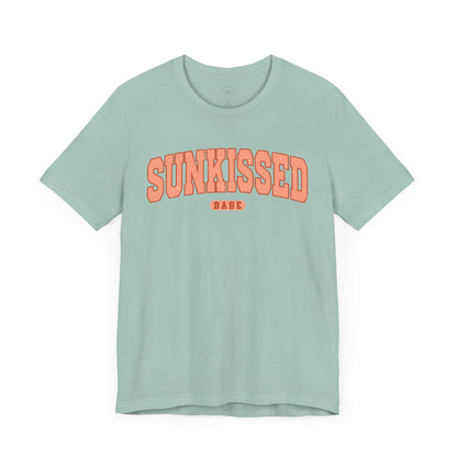 Sunkissed Babe Tee - Summer Vibes, Casual Wear, Beach Shirt, Gift for Friends, Trendy Cotton T-Shirt