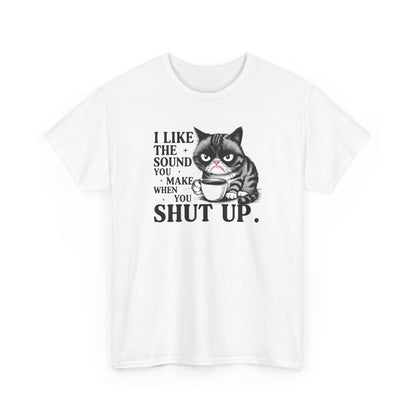 Funny Cat Graphic Tee, Cat Lover Gift, Humor T-Shirt, Quirky Cotton Shirt, Unique Gift for Friends