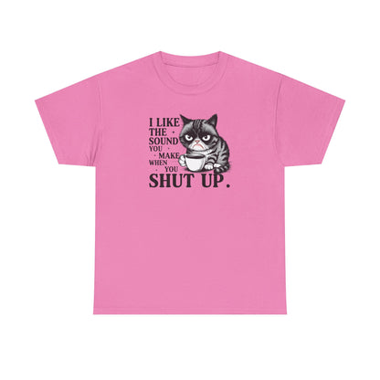 Funny Cat Graphic Tee, Cat Lover Gift, Humor T-Shirt, Quirky Cotton Shirt, Unique Gift for Friends