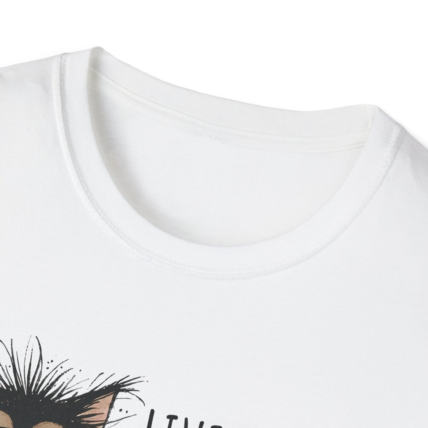 Tired Graphic T-Shirt  Frazzled Black Cat Coffee Tee  Funny Exhausted Cat Lover Shirt Unisex Humor Pet Tee