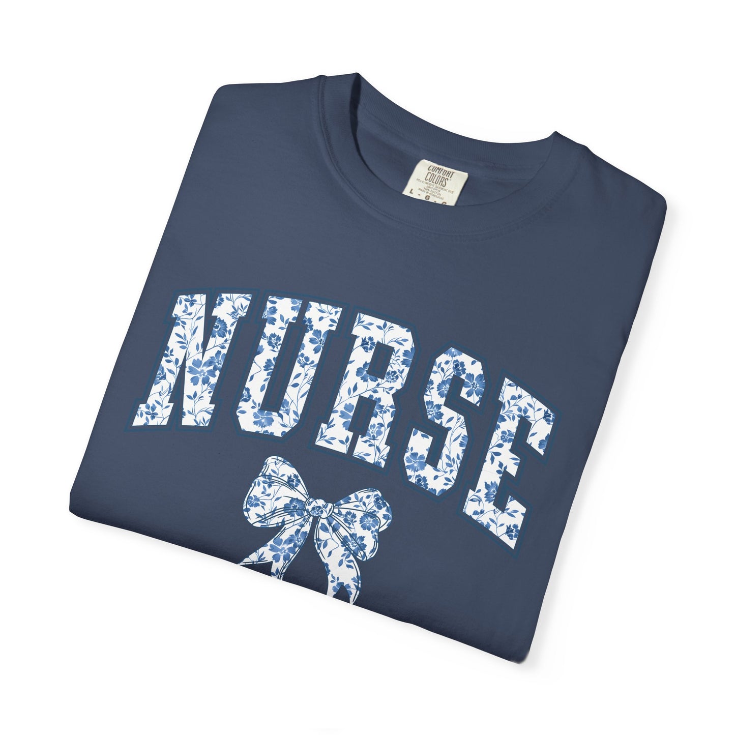 Nurse Chinoiserie Coquette T-Shirt, Top Tee, Medical Fashion Top, RN Shirt, Unisex Healthcare Apparel