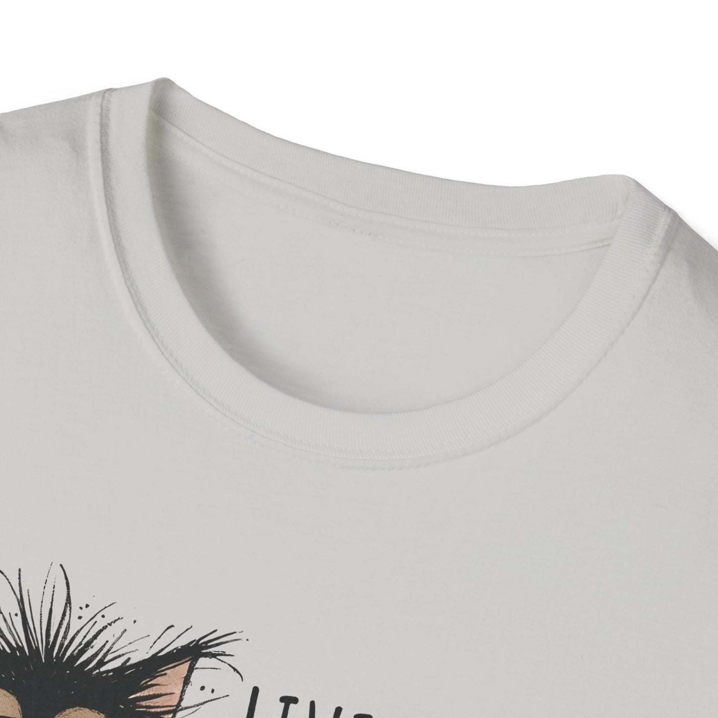 Tired Graphic T-Shirt  Frazzled Black Cat Coffee Tee  Funny Exhausted Cat Lover Shirt Unisex Humor Pet Tee