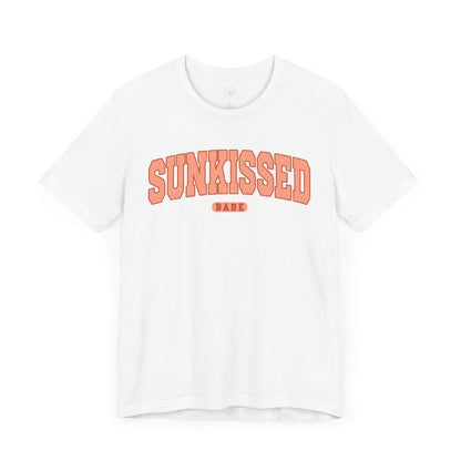 Sunkissed Babe Tee - Summer Vibes, Casual Wear, Beach Shirt, Gift for Friends, Trendy Cotton T-Shirt