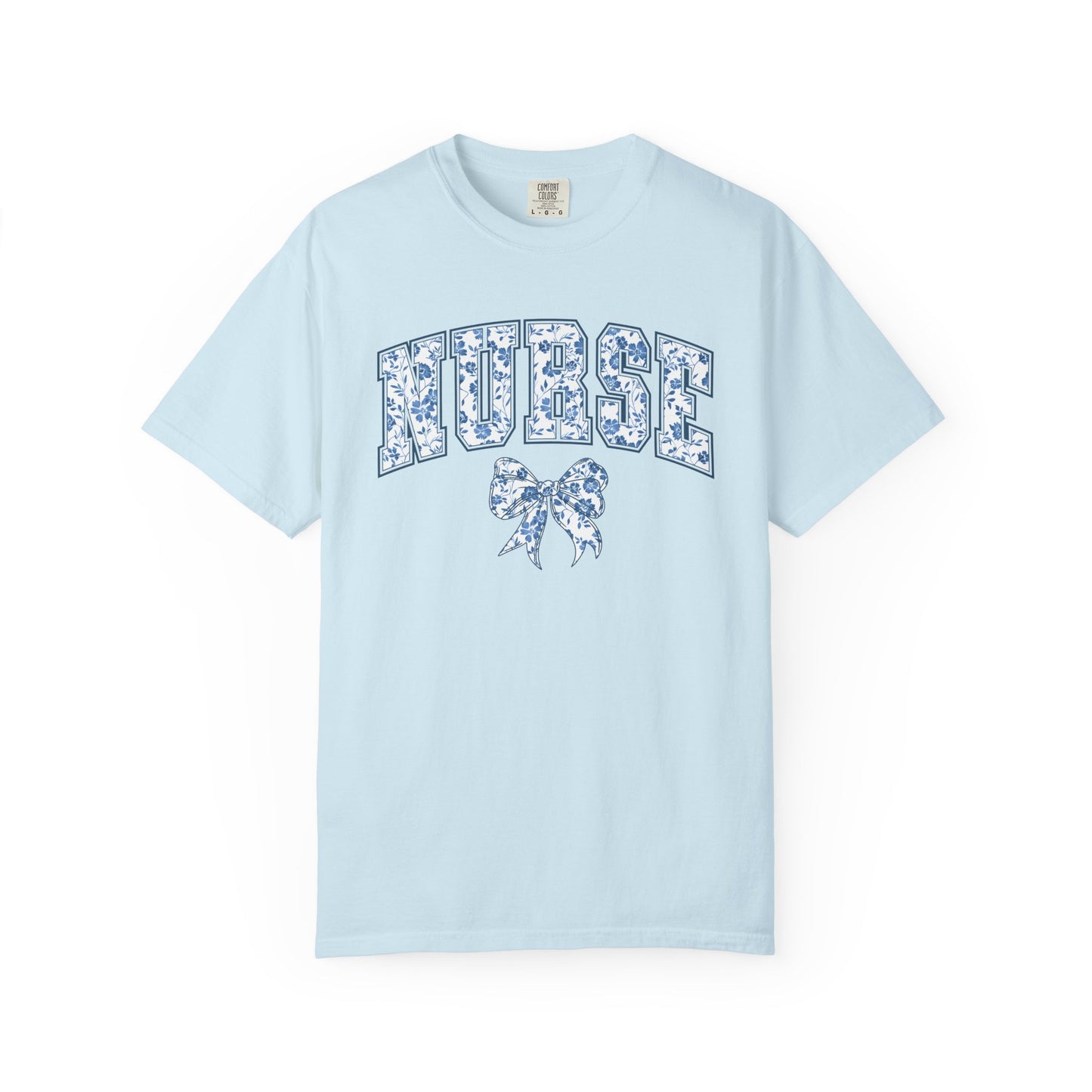 Nurse Chinoiserie Coquette T-Shirt, Top Tee, Medical Fashion Top, RN Shirt, Unisex Healthcare Apparel