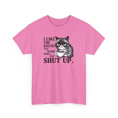 Funny Cat Graphic Tee, Cat Lover Gift, Humor T-Shirt, Quirky Cotton Shirt, Unique Gift for Friends