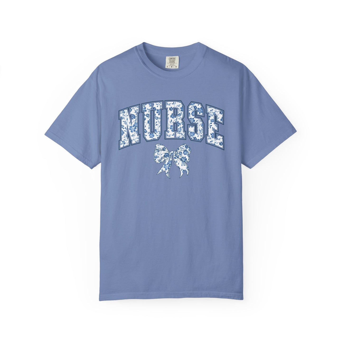 Nurse Chinoiserie Coquette T-Shirt, Top Tee, Medical Fashion Top, RN Shirt, Unisex Healthcare Apparel
