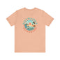 Salt Water & Sunshine Beach Vibes T-Shirt, Summer Apparel, Vacation Shirt, Gift for Ocean Lovers, Jersey Short Sleeve Tee