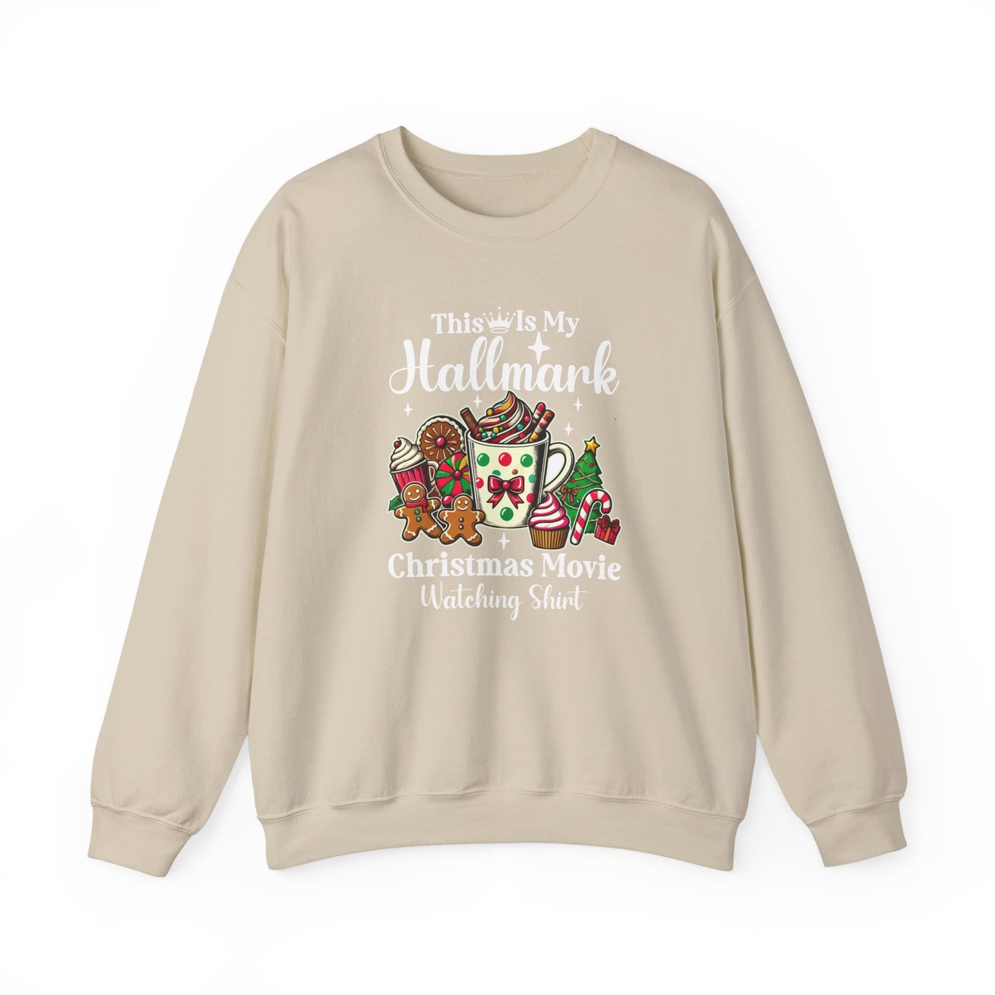 This Is My Hallmark Christmas Movie Watching Shirt Sweatshirt | Holiday Hot Cocoa Gingerbread