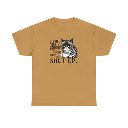 Funny Cat Graphic Tee, Cat Lover Gift, Humor T-Shirt, Quirky Cotton Shirt, Unique Gift for Friends