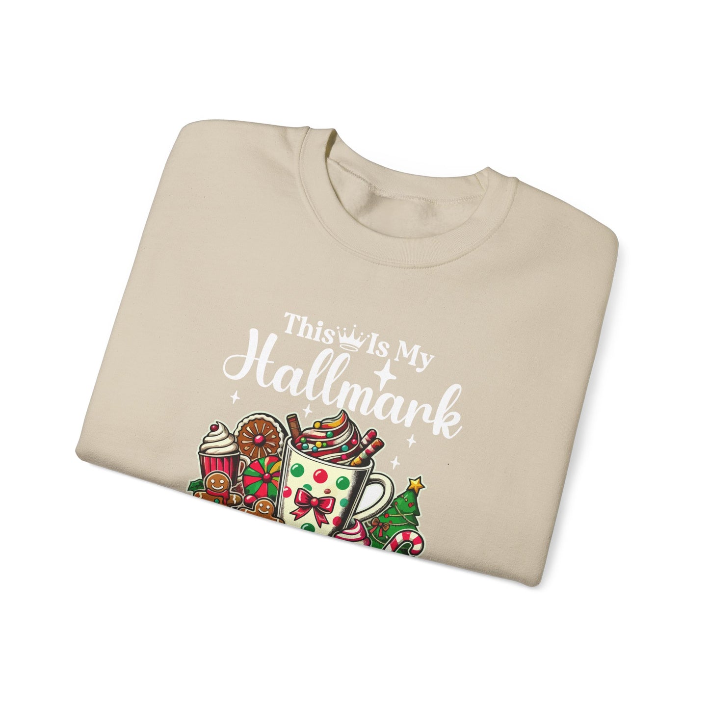 This Is My Hallmark Christmas Movie Watching Shirt Sweatshirt | Holiday Hot Cocoa Gingerbread
