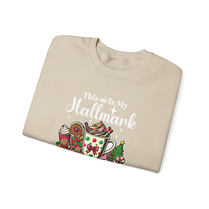 This Is My Hallmark Christmas Movie Watching Shirt Sweatshirt | Holiday Hot Cocoa Gingerbread