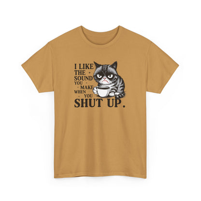Funny Cat Graphic Tee, Cat Lover Gift, Humor T-Shirt, Quirky Cotton Shirt, Unique Gift for Friends
