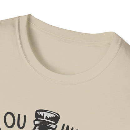 Dark Humor Unisex T-Shirt, Gift for Friends, Horror Lover Tee, Casual Wear, Unique Graphic Tee, Birthday Gift Idea