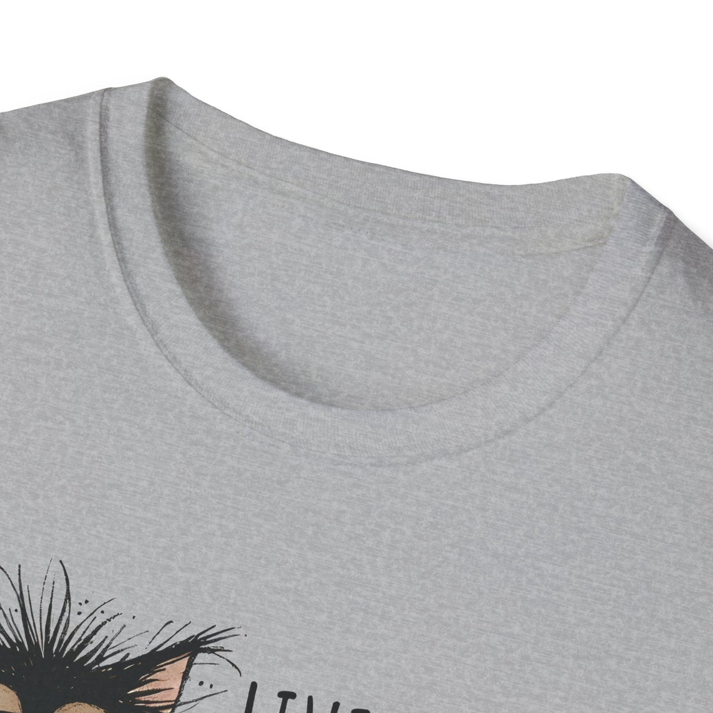 Tired Graphic T-Shirt  Frazzled Black Cat Coffee Tee  Funny Exhausted Cat Lover Shirt Unisex Humor Pet Tee