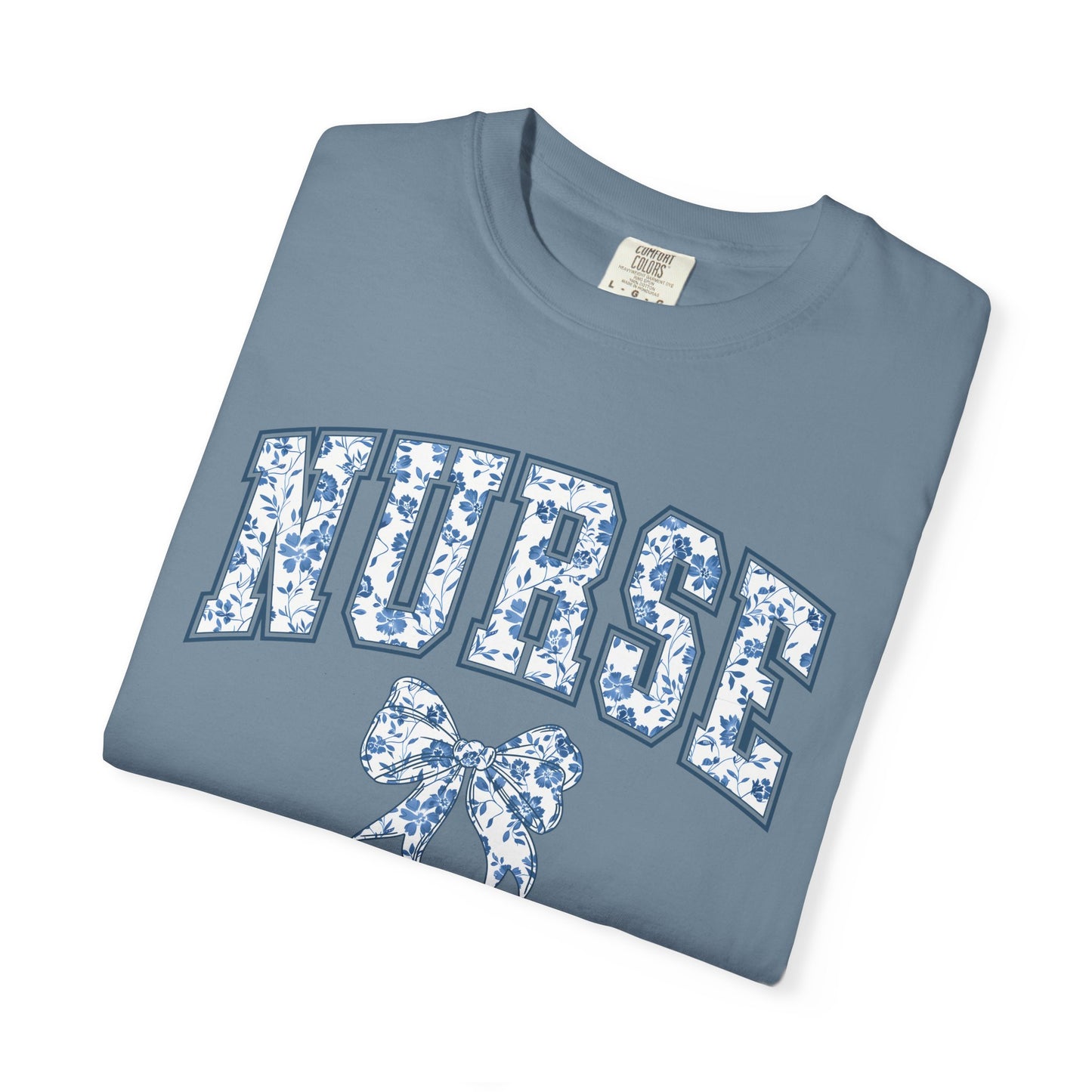 Nurse Chinoiserie Coquette T-Shirt, Top Tee, Medical Fashion Top, RN Shirt, Unisex Healthcare Apparel