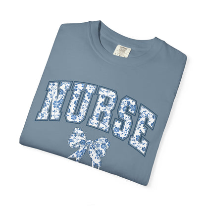 Nurse Chinoiserie Coquette T-Shirt, Top Tee, Medical Fashion Top, RN Shirt, Unisex Healthcare Apparel