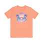 Salty T-Shirt  Tropical Sunset Shirt Beach Graphic Tee Coastal Summer Shirt for Women Salty Vibes Vacation Shirt Women's Summer T-Shirts