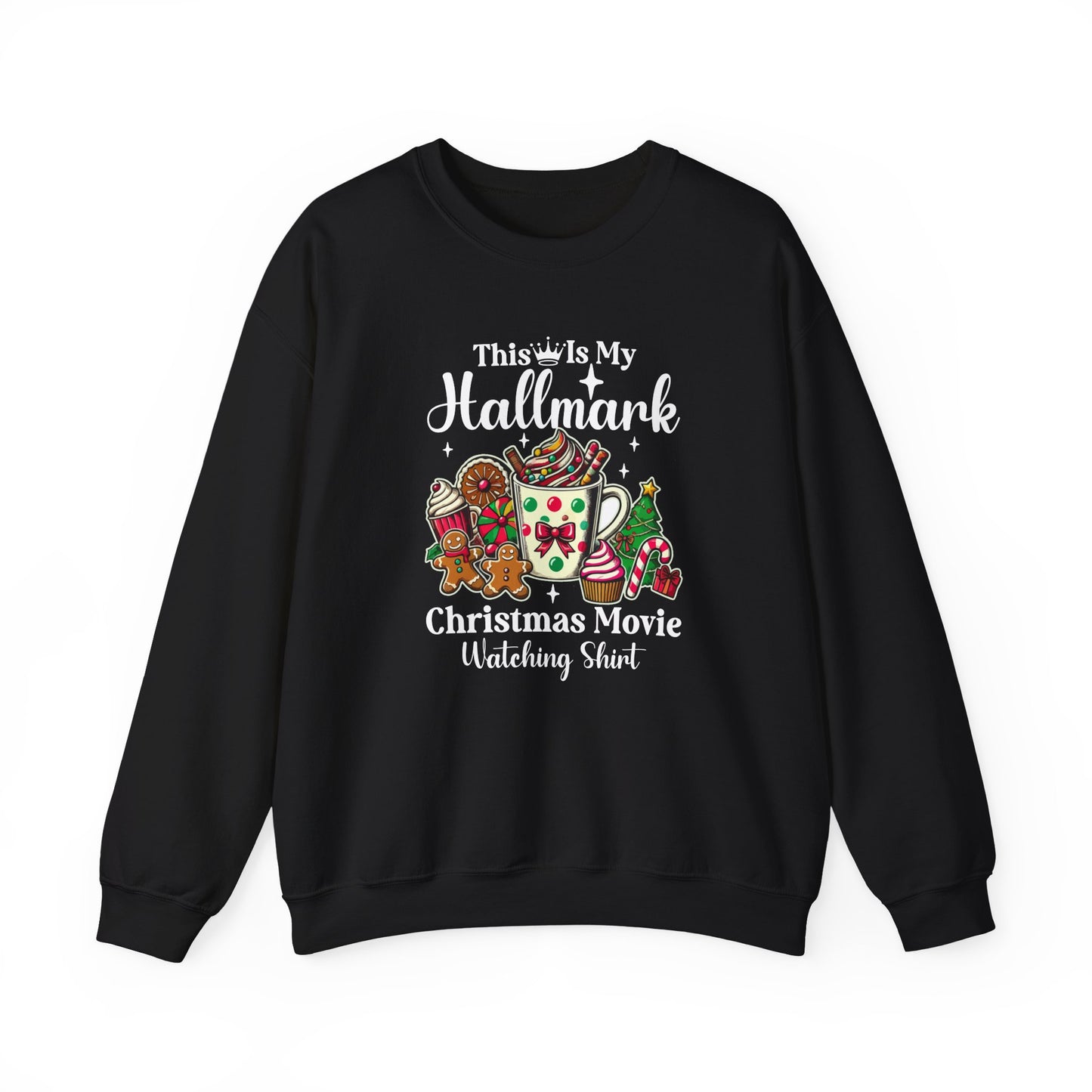 This Is My Hallmark Christmas Movie Watching Shirt Sweatshirt | Holiday Hot Cocoa Gingerbread