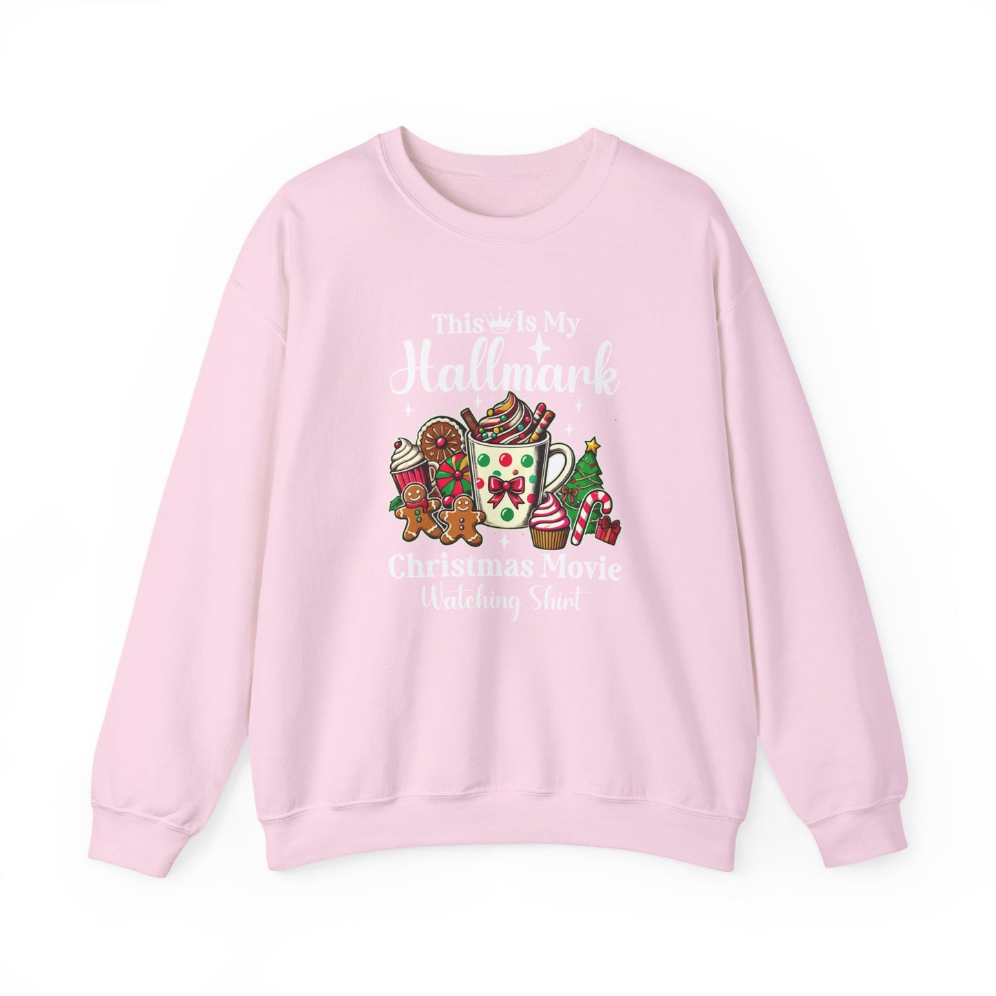 This Is My Hallmark Christmas Movie Watching Shirt Sweatshirt | Holiday Hot Cocoa Gingerbread