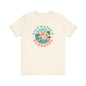 Salt Water & Sunshine Beach Vibes T-Shirt, Summer Apparel, Vacation Shirt, Gift for Ocean Lovers, Jersey Short Sleeve Tee