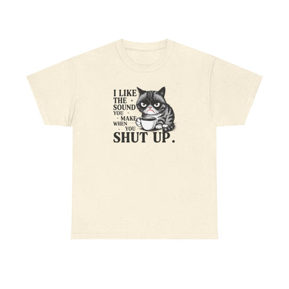 Funny Cat Graphic Tee, Cat Lover Gift, Humor T-Shirt, Quirky Cotton Shirt, Unique Gift for Friends