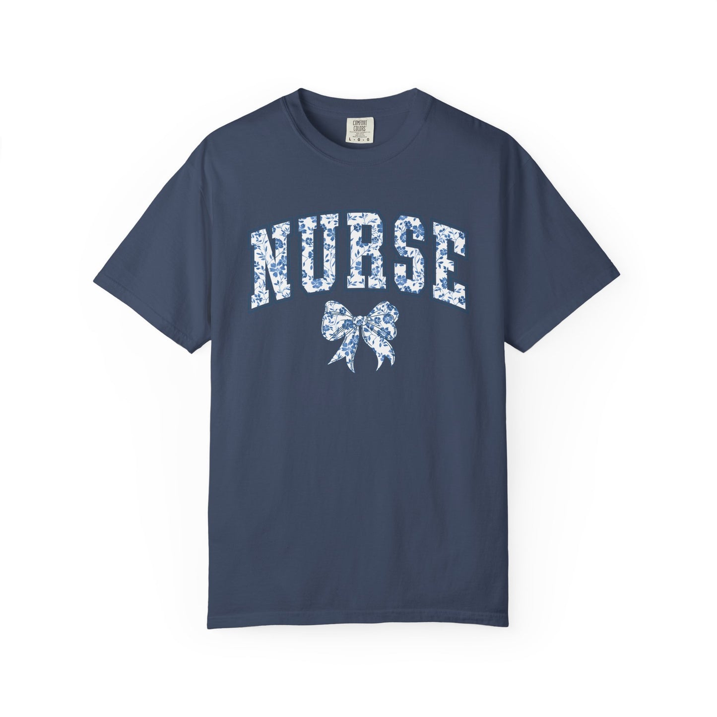 Nurse Chinoiserie Coquette T-Shirt, Top Tee, Medical Fashion Top, RN Shirt, Unisex Healthcare Apparel