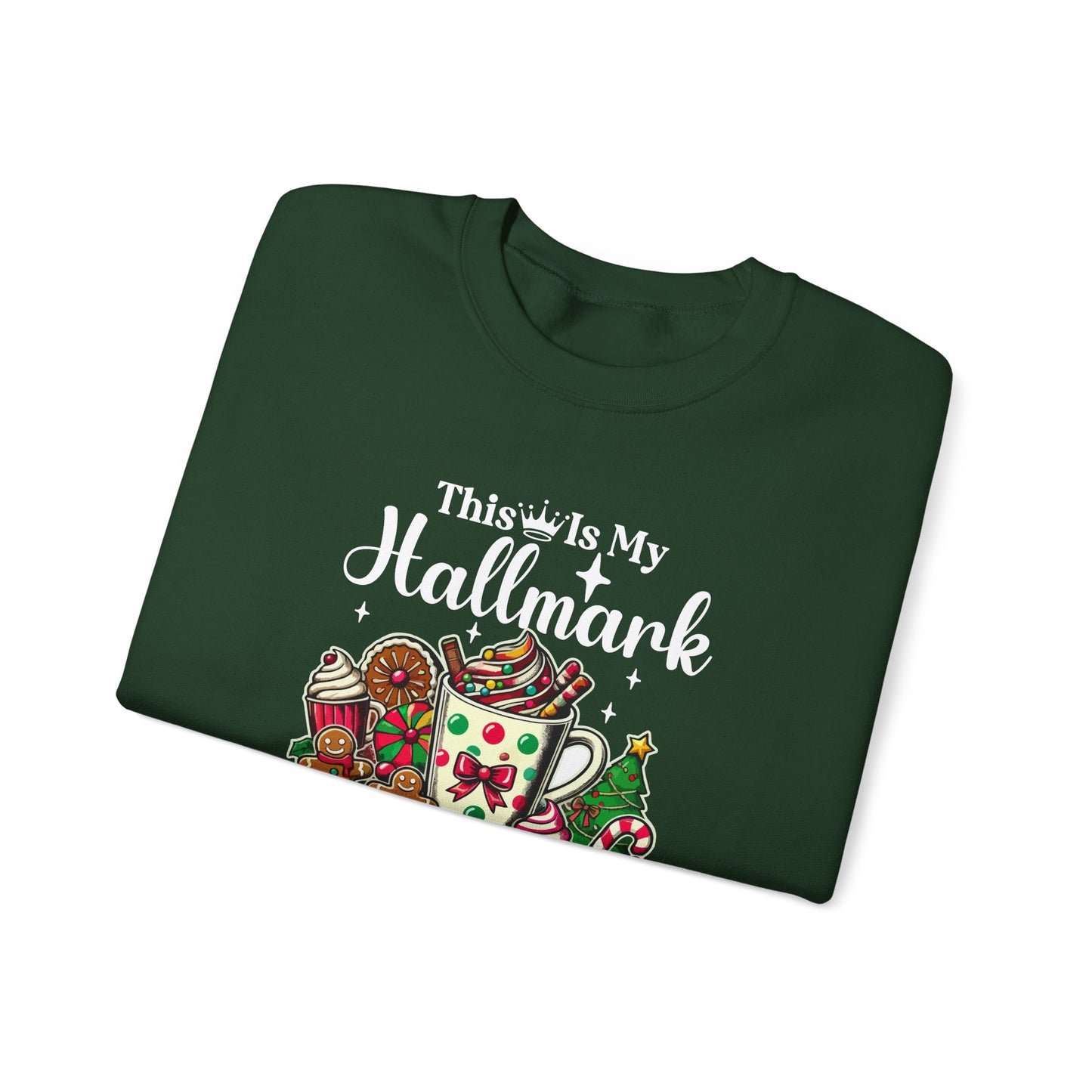 This Is My Hallmark Christmas Movie Watching Shirt Sweatshirt | Holiday Hot Cocoa Gingerbread