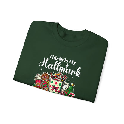 This Is My Hallmark Christmas Movie Watching Shirt Sweatshirt | Holiday Hot Cocoa Gingerbread