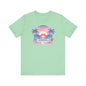 Salty T-Shirt  Tropical Sunset Shirt Beach Graphic Tee Coastal Summer Shirt for Women Salty Vibes Vacation Shirt Women's Summer T-Shirts