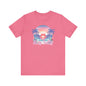 Salty T-Shirt  Tropical Sunset Shirt Beach Graphic Tee Coastal Summer Shirt for Women Salty Vibes Vacation Shirt Women's Summer T-Shirts