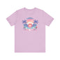 Salty T-Shirt  Tropical Sunset Shirt Beach Graphic Tee Coastal Summer Shirt for Women Salty Vibes Vacation Shirt Women's Summer T-Shirts