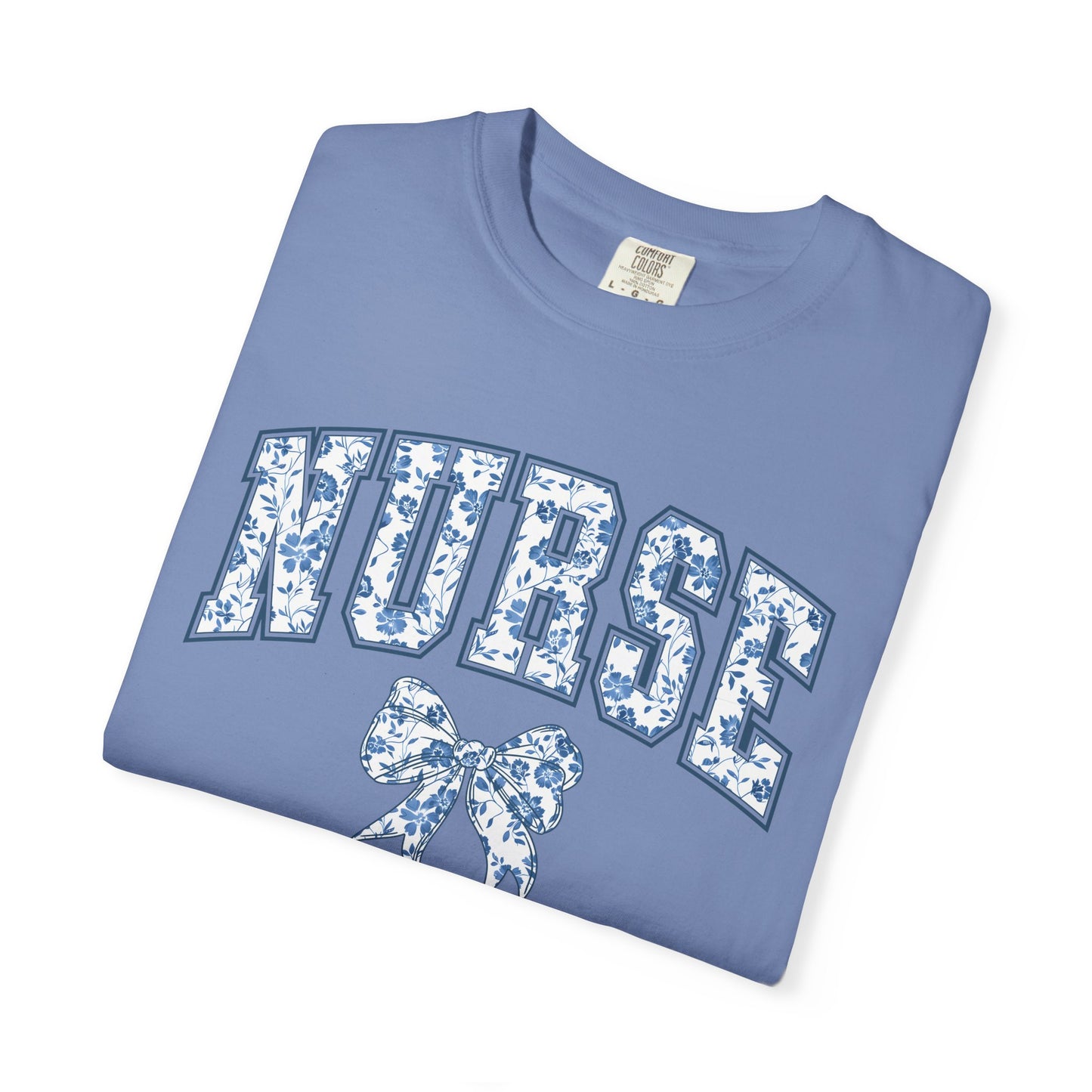 Nurse Chinoiserie Coquette T-Shirt, Top Tee, Medical Fashion Top, RN Shirt, Unisex Healthcare Apparel