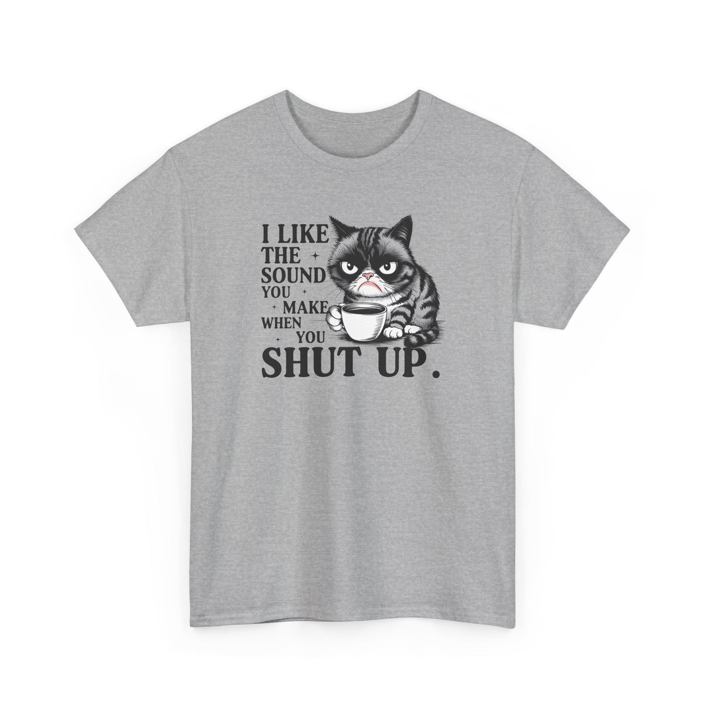 Funny Cat Graphic Tee, Cat Lover Gift, Humor T-Shirt, Quirky Cotton Shirt, Unique Gift for Friends