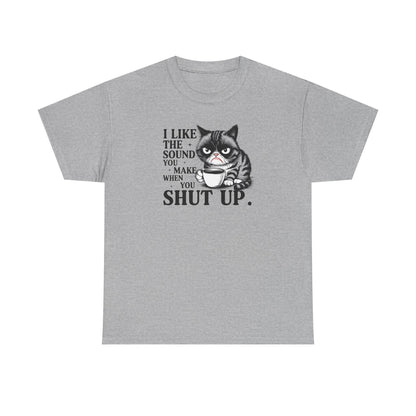 Funny Cat Graphic Tee, Cat Lover Gift, Humor T-Shirt, Quirky Cotton Shirt, Unique Gift for Friends
