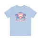 Salty T-Shirt  Tropical Sunset Shirt Beach Graphic Tee Coastal Summer Shirt for Women Salty Vibes Vacation Shirt Women's Summer T-Shirts
