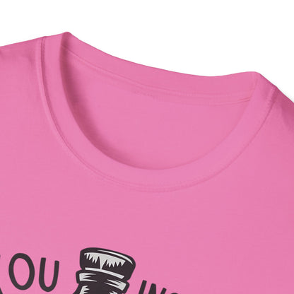 Dark Humor Unisex T-Shirt, Gift for Friends, Horror Lover Tee, Casual Wear, Unique Graphic Tee, Birthday Gift Idea