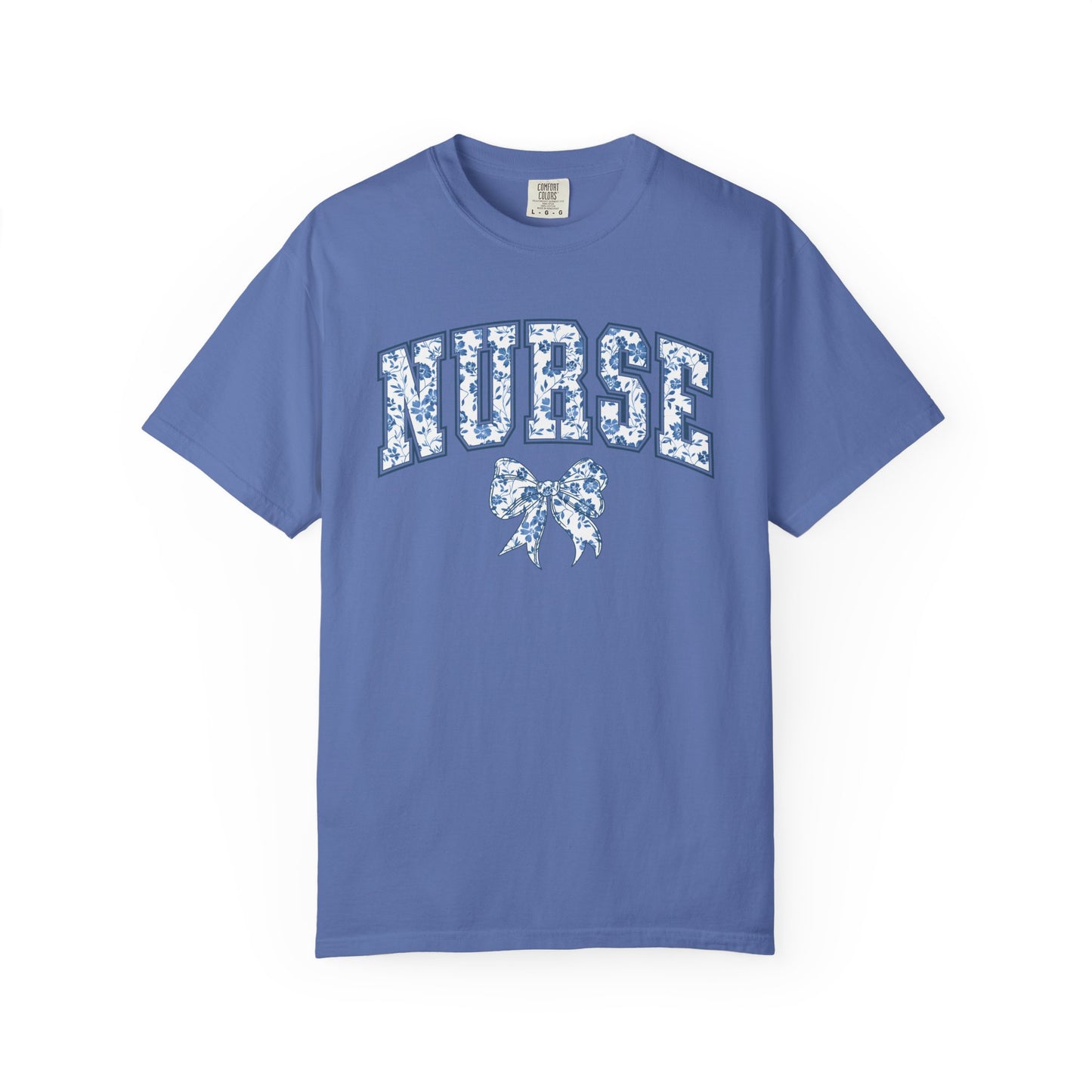 Nurse Chinoiserie Coquette T-Shirt, Top Tee, Medical Fashion Top, RN Shirt, Unisex Healthcare Apparel