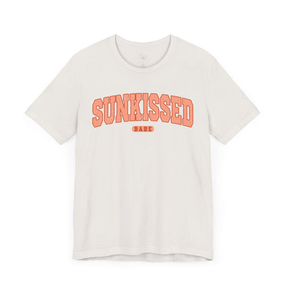 Sunkissed Babe Tee - Summer Vibes, Casual Wear, Beach Shirt, Gift for Friends, Trendy Cotton T-Shirt