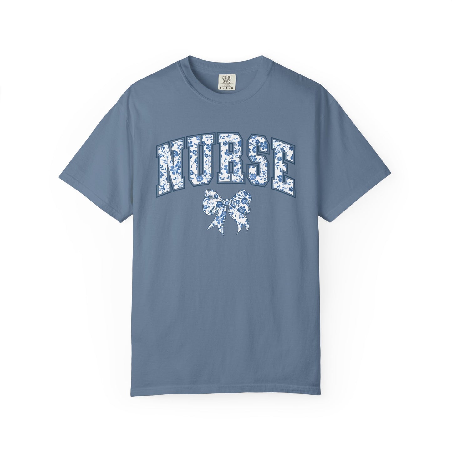 Nurse Chinoiserie Coquette T-Shirt, Top Tee, Medical Fashion Top, RN Shirt, Unisex Healthcare Apparel