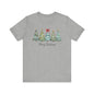Merry Christmas Tree Graphic Tee | Holiday T-Shirt | Bella + Canvas Unisex Christmas Shirt